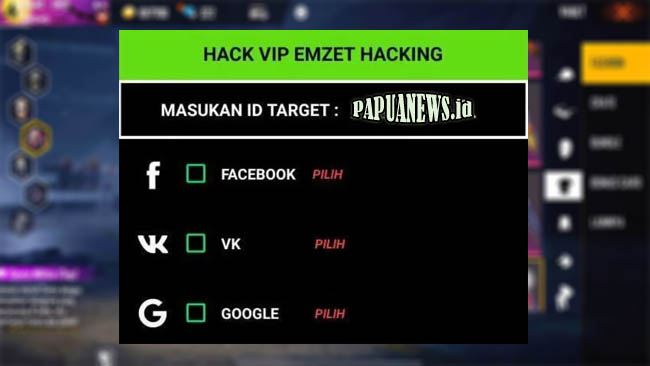 Hack VIP Emzet Apk Mod Versi Terbaru 2021 [Hack Akun FF Sultan]
