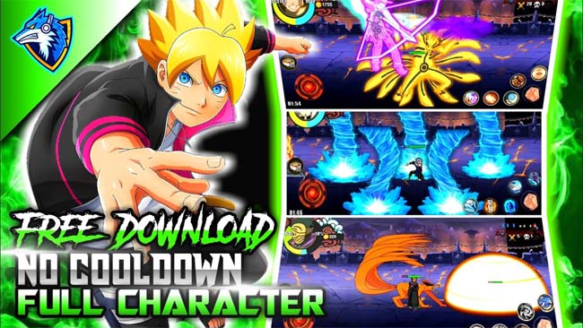 Naruto Senki Mod Apk Full Character No Cooldown Skill Terbaru 2021