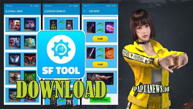 SF Tool Apk FF Mod Terbaru 2021 [Klaim Skin dan Diamond Gratis]