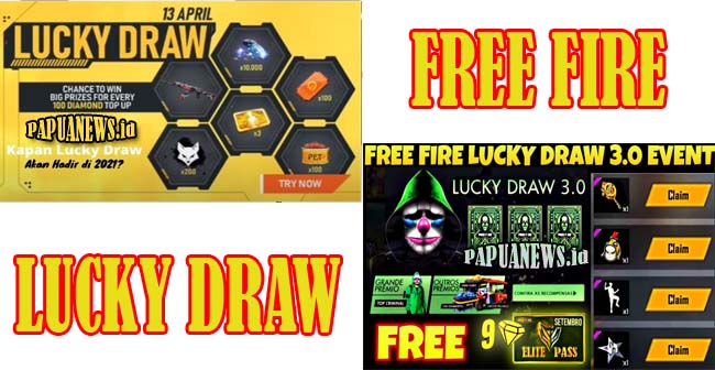 Free fire lucky draw