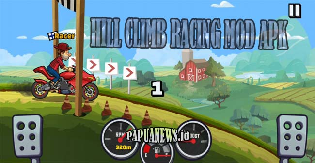 Download Hill Climb racing Mod apk versi terbaru
