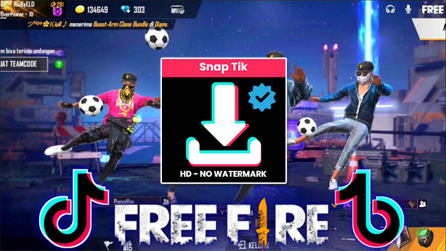 Snaptik FF - Download Video TikTok Free Fire Tanpa Watermark HD